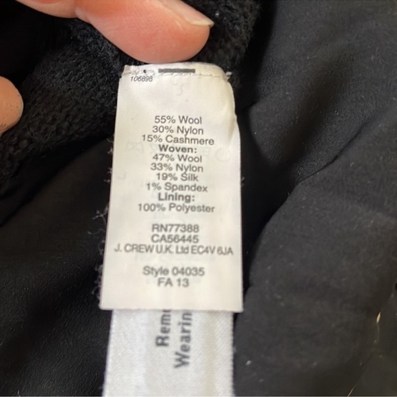 J Crew women sweater wool and cashmere - Picture 5 of 5